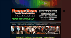 Desktop Screenshot of princetontuxedo.com